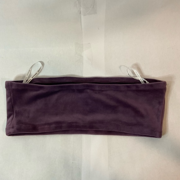 Juicy Couture Bling Velvet Tube Top | Large - Picture 5 of 5